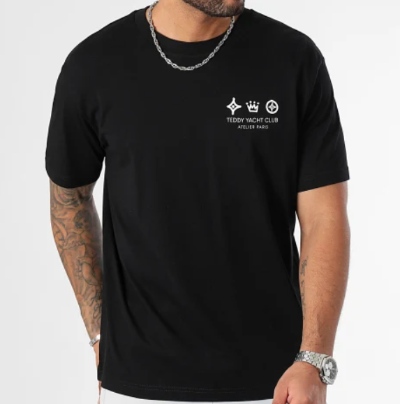 T-Shirt Noir Looney Tunes x Teddy Yacht Club - 4 Modèles - oversize